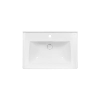 Будкрам купить Раковина Qtap Albatross 5C 600х480х210 White с донным клапаном QT01115060CW