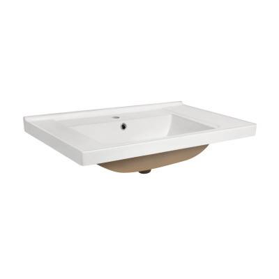 Будкрам купить Раковина Qtap Albatross Q 800х480х230 White с донным клапаном QT01115080QW Раковина Qtap Albatross Q 800х480х230 White с донным клапаном QT01115080QW 4