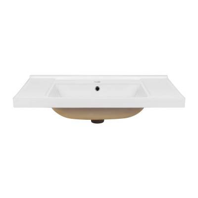 Будкрам купить Раковина Qtap Albatross Q 1000х480х230 White с донным клапаном QT01115100QW Раковина Qtap Albatross Q 1000х480х230 White с донным клапаном QT01115100QW 3