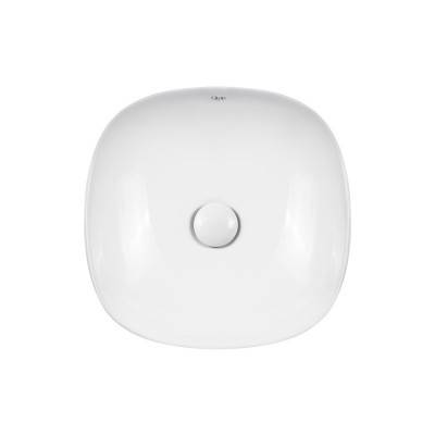 Будкрам купить Раковина-чаша Qtap Kolibri 370х370х120 White с донным клапаном QT10118037FW