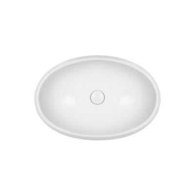 Будкрам купить Раковина-чаша Qtap Leo 600х400х155 White с донным клапаном QT11117060GW