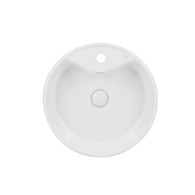 Будкрам купить Раковина-чаша Qtap Scorpio 460х460х155 White с донным клапаном QT14117046LW
