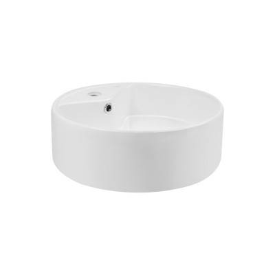 Будкрам купить Раковина-чаша Qtap Scorpio 460х460х155 White с донным клапаном QT14117046LW Раковина-чаша Qtap Scorpio 460х460х155 White с донным клапаном QT14117046LW 4