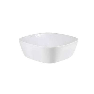 Будкрам купить Раковина-чаша Qtap Kolibri 400х400х140 White с донным клапаном QT10117040TW Раковина-чаша Qtap Kolibri 400х400х140 White с донным клапаном QT10117040TW 4