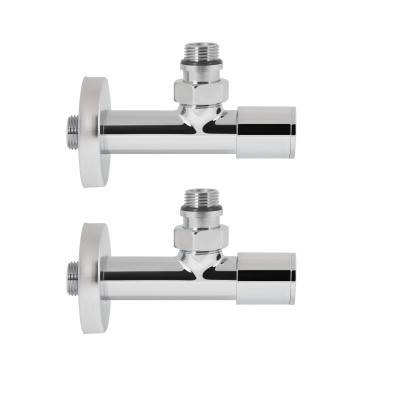 Будкрам купить Комплект кранов SD Forte 1/2" НР для полотенцесушителя угловой SF395W15 Комплект кранов SD Forte 1/2" НР для полотенцесушителя угловой SF395W15 3