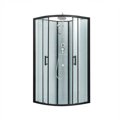 Будкрам купить Душевой бокс Lidz Majatek SB100x100.BLA.LOW.TR, стекло прозрачное 5 мм без поддона