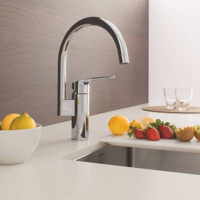 Будкрам купить Смеситель для кухни Grohe Eurocube New 33202003 Смеситель для кухни Grohe Eurocube New 33202003 6