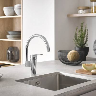 Будкрам купить Смеситель для кухни Grohe Eurocube New 33202003 Смеситель для кухни Grohe Eurocube New 33202003 7