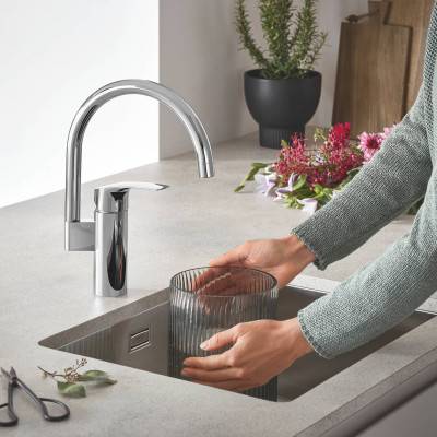 Будкрам купить Смеситель для кухни Grohe Eurocube New 33202003 Смеситель для кухни Grohe Eurocube New 33202003 8