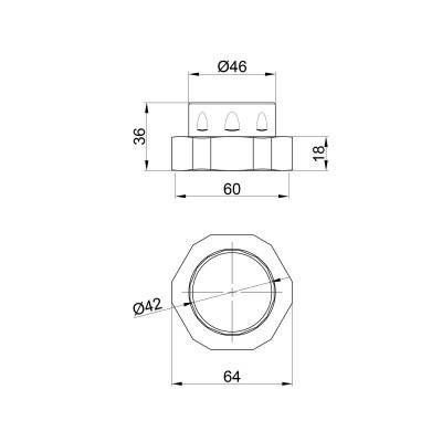 Будкрам купить Гайки GRS к циркуляционным насосам 2" (пара) Гайки GRS к циркуляционным насосам 2" (пара) 2
