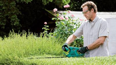 Будкрам купити Кущоріз електричний EasyHedgeCut 45 Кущоріз електричний EasyHedgeCut 45 11