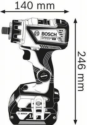 Будкрам купити Акумуляторний безщітковий шуруповерт Bosch Professional GSR 18V-60 FC, 2 акб 18V 5.0Ah та з/п 1880 CV Акумуляторний безщітковий шуруповерт Bosch Professional GSR 18V-60 FC, 2 акб 18V 5.0Ah та з/п 1880 CV 3