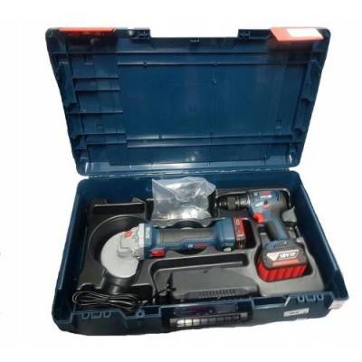 Будкрам купити Набір інструментів Bosch Professional болгарка GWS 180-LI та дриль-шуруповерт GSR 18V-50 у XL-Boxx, акб 18V 2Ah та 5Ah,з/п GAL 18V-40 Набір інструментів Bosch Professional болгарка GWS 180-LI та дриль-шуруповерт GSR 18V-50 у XL-Boxx, акб 18V 2Ah та 5Ah,з/п GAL 18V-40 3