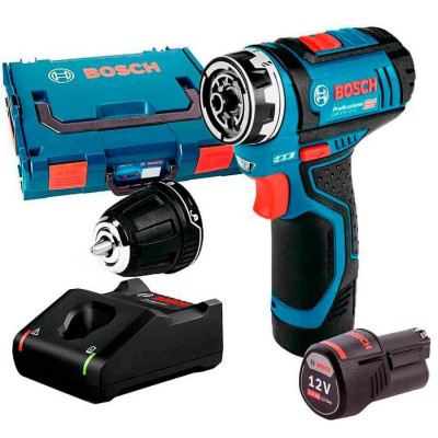 Будкрам купити Акумуляторний шуруповерт Bosch Professional GSR 12V-15 FC, 2 акб 12V 2,0 Ah та з/п GAL 12V-40 Акумуляторний шуруповерт Bosch Professional GSR 12V-15 FC, 2 акб 12V 2,0 Ah та з/п GAL 12V-40 1_small