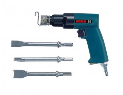 Будкрам купить Пневматическое зубило + принадлежности в кейсе