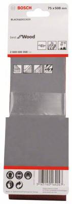 Будкрам купити 3 шліфувальні стрічки X440 Best for Wood + Paint 75x508мм K60 / 80/100 3 шліфувальні стрічки X440 Best for Wood + Paint 75x508мм K60 / 80/100 2