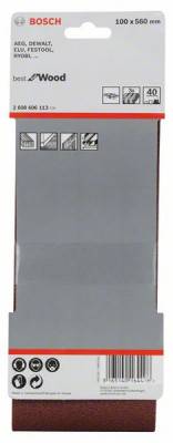 Будкрам купити 3 шліфувальні стрічки X440 Best for Wood + Paint 100x560мм K40 3 шліфувальні стрічки X440 Best for Wood + Paint 100x560мм K40 2