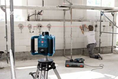 Будкрам купити Ротаційний лазерний нівелір GRL 300 HV SET Ротаційний лазерний нівелір GRL 300 HV SET 2