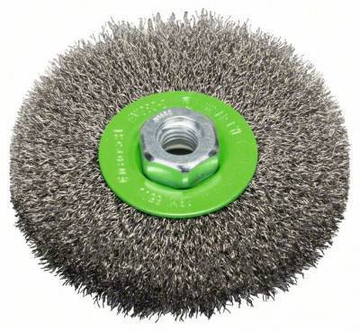 Будкрам купить Кольцевая щетка M14 0.3 Х 115 мм витая INOX