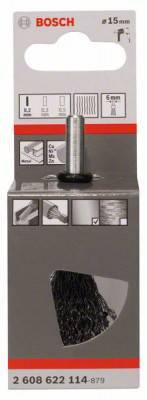 Будкрам купити Гроноподібна щітка 6 мм 0.2 X 15 мм кручена сталь Гроноподібна щітка 6 мм 0.2 X 15 мм кручена сталь 2