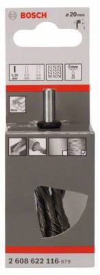 Будкрам купити Гроноподібна щітка 6 мм 0.35 X 19 мм пучки сталь Гроноподібна щітка 6 мм 0.35 X 19 мм пучки сталь 2