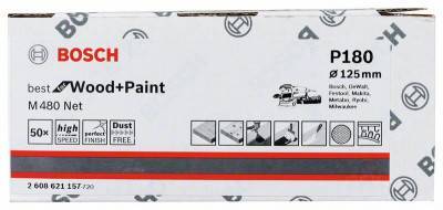 Будкрам купити 50 Шліфкруги M480 на сітчастій основі Ø125 K180