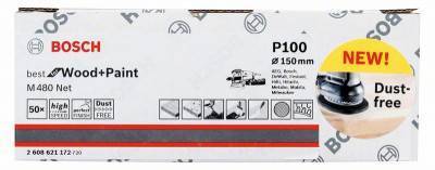 Будкрам купити 50 Шліфкруги M480 на сітчастій основі Ø150 K100