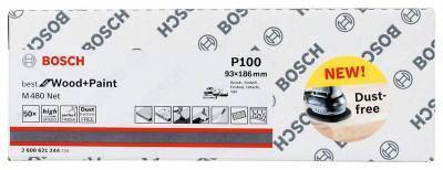 Будкрам купити 50 шліфлистів M480 на сітчастій основі 93x186 K100