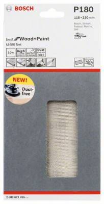 Будкрам купити 10 шліфлистів M480 на сітчастій основі115x230 K180