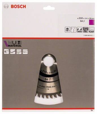 Будкрам купить Пильные диски 210X30 54 MULTIMATER
