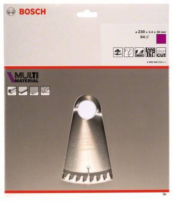 Будкрам купить Пильные диски 230Х30 64 MULTIMATER