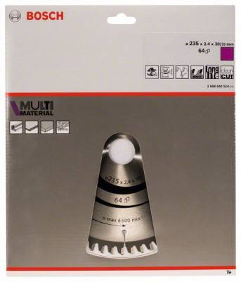 Будкрам купити Пильні диски 235Х30 64 MULTIMATER