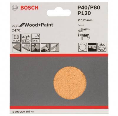 Будкрам купить 10 шлифлистов C470 Best for Wood + Paint без отв. Ø125 K40/80/120 10 шлифлистов C470 Best for Wood + Paint без отв. Ø125 K40/80/120 2
