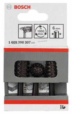 Будкрам купити 3 РУЧНІ ФРЕЗИ КОНУС, ЦИЛІНДР, ШАР