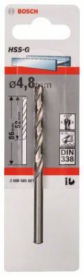 Будкрам купить 1 HSS-G Сверло 4.8 мм