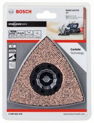 Будкрам купить StarlockMax твердосплавная шлифпластина 116 мм зерн.60 МAVZ 116 RT6