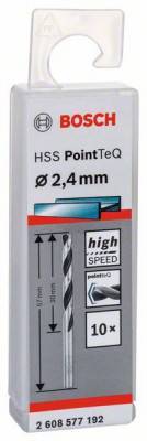 Будкрам купить 10 HSS PointTeQ сверл 2.4 мм 10 HSS PointTeQ сверл 2.4 мм 2