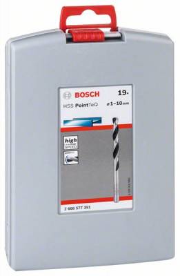 Будкрам купить Набор сверл HSS PointTeQ 19 шт ProBox D1-10