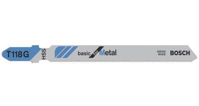 Будкрам купить 5 Лобзиковая пилка T 118 G Basic for Metal, HSS