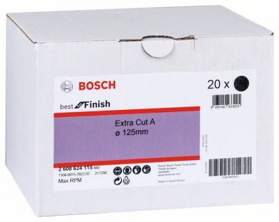 Будкрам купить Нетканый шлифкруг 125 мм (Velcro), Coarse AlOx, 20 шт Нетканый шлифкруг 125 мм (Velcro), Coarse AlOx, 20 шт 2