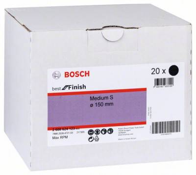 Будкрам купити Нетканий шліфкруг 150 мм (Velcro), Medium S Нетканий шліфкруг 150 мм (Velcro), Medium S 2