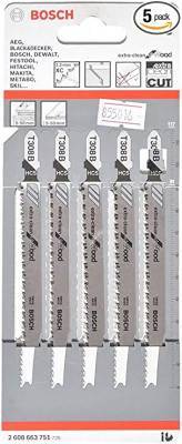 Будкрам купить 5 Лобзиковых пил Т 308 В Extra-clean for Wood, HCS 5 Лобзиковых пил Т 308 В Extra-clean for Wood, HCS 3