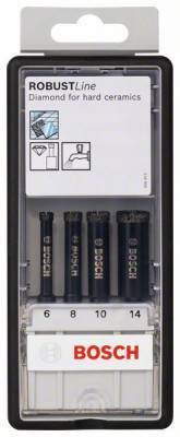 Будкрам купити Набір Robust Line АЛМАЗНІ Свердел 6/8/10 / 14мм