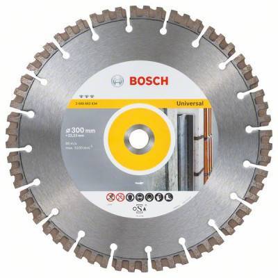 Будкрам купить Алмазный диск Best for Universal 300-22,23
