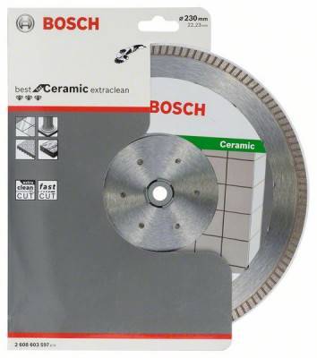 Будкрам купити Алмазний диск Best for Ceramic Extraclean Turbo 230x22.23 mm Алмазний диск Best for Ceramic Extraclean Turbo 230x22.23 mm 2