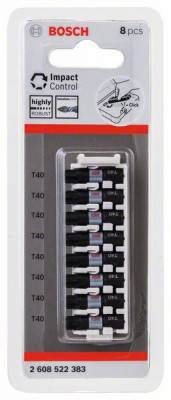 Будкрам купити Касета ударних біт Impact Control 25 мм T40 8 шт