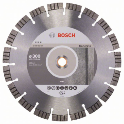 Будкрам купить Алмазный диск Best for Concrete 300-20/25,4