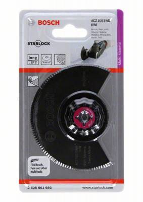 Будкрам купить Starlock BIM сегм.нож с волнистой заточкой 100 мм ACZ 100 SWB