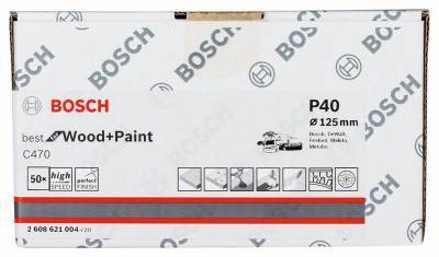 Будкрам купить 50 шлифлистов C470 Best for Wood + Paint Multihole Ø125 K40 50 шлифлистов C470 Best for Wood + Paint Multihole Ø125 K40 1_small