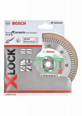 Будкрам купити X-LOCK Алмазний диск Best for Ceramic Extraclean Turbo 115 x 22,23 x 1,4 x 7 мм